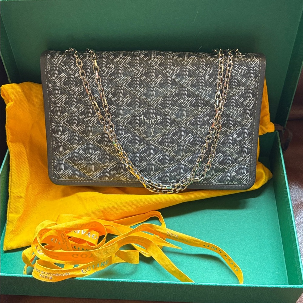 Goyard Goyardine Alexandre III shoulder chain gray bag - Picture 4 of 5